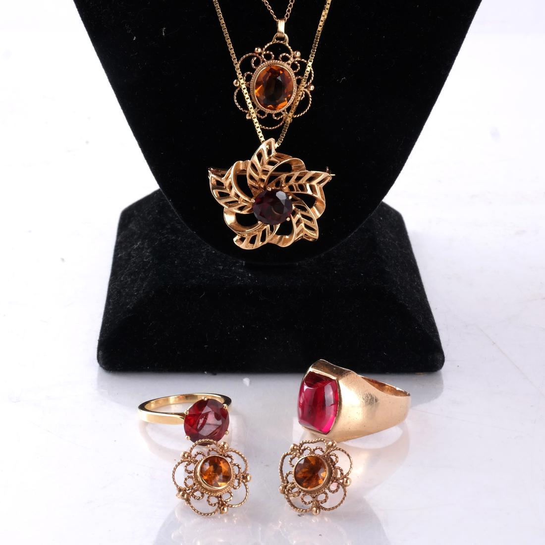 14k Yellow Gold Jewelry Assortment (1 of 8)