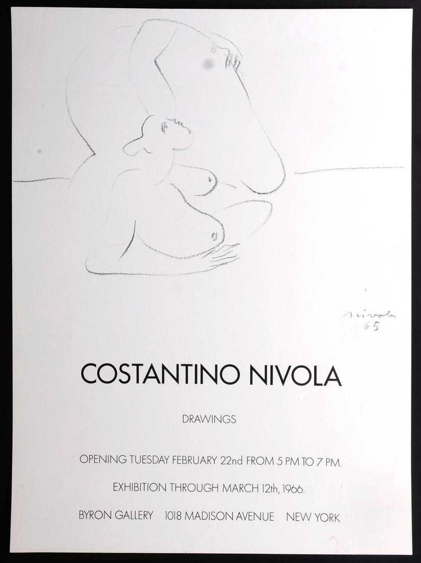 Constantino Nivola: Exhibition Posters (1 of 3)
