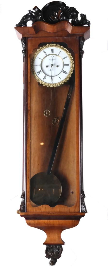 Karl Drucker Regulator Wall Clock (1 of 7)