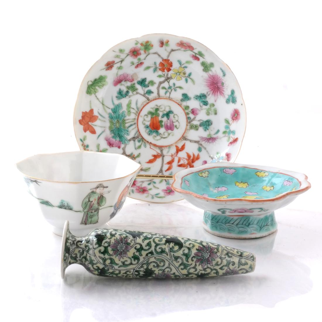 4 Asian Porcelain Articles (1 of 9)