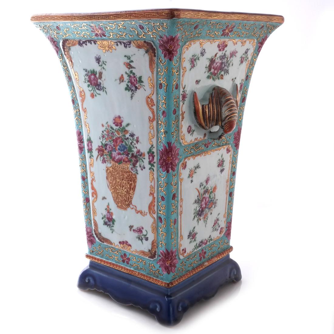 Chinese Porcelain Cachepot (1 of 8)