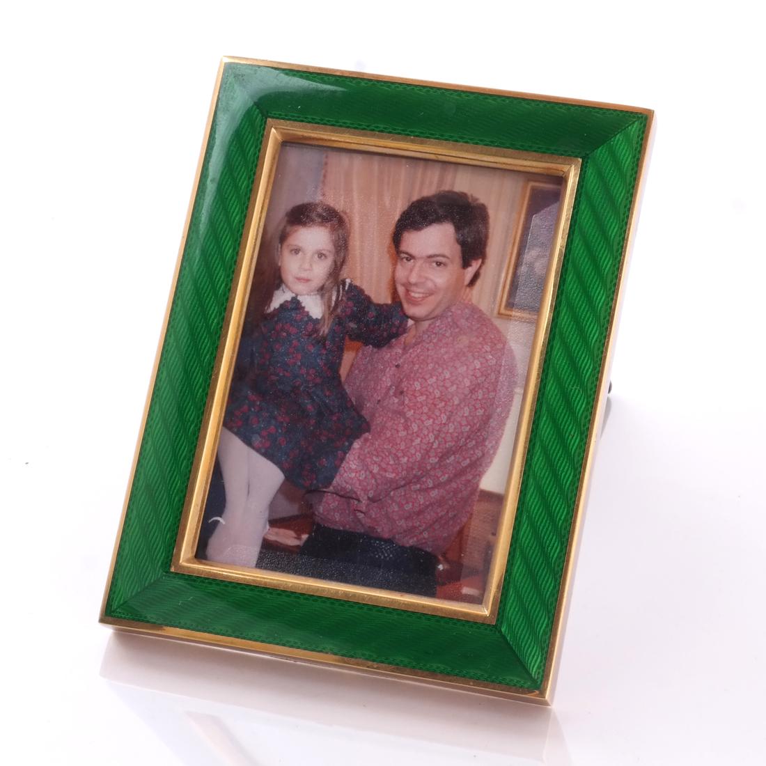 Cartier 18k Gold & Enamel Frame (1 of 5)