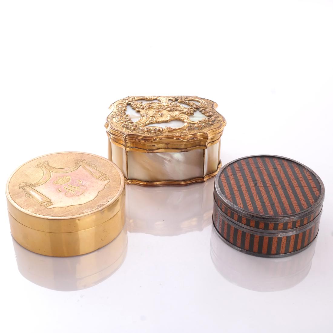 Three Snuff Boxes (1 of 8)