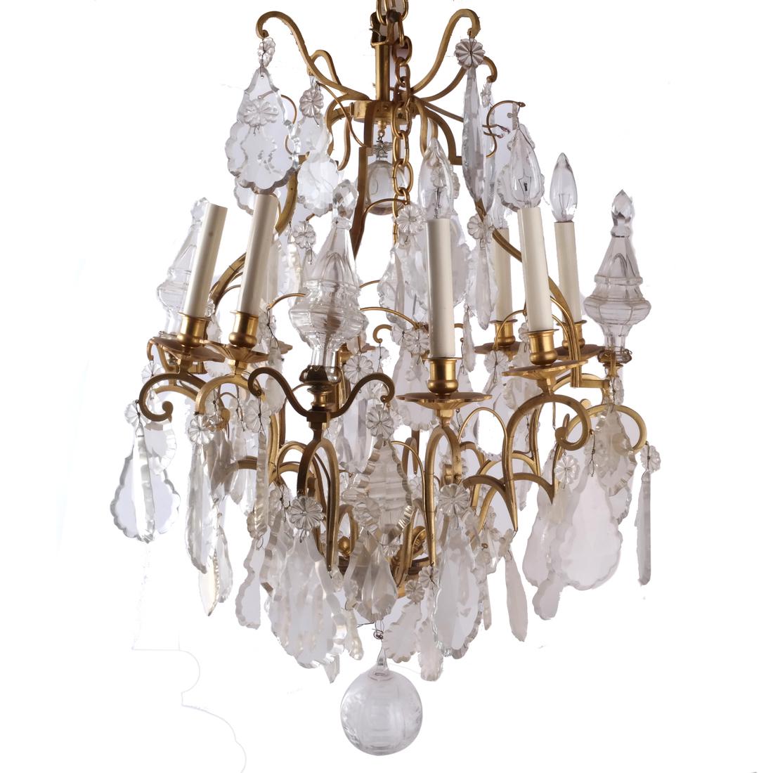 Louis XV-Style 8-Light Chandelier (1 of 7)