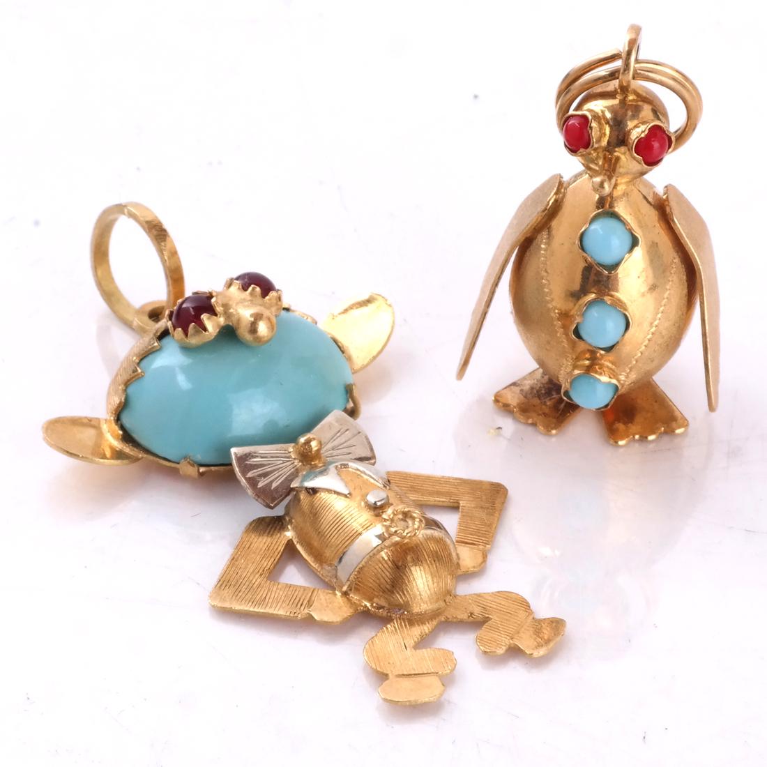 18k Charms, Lot of 2 (1 of 6)