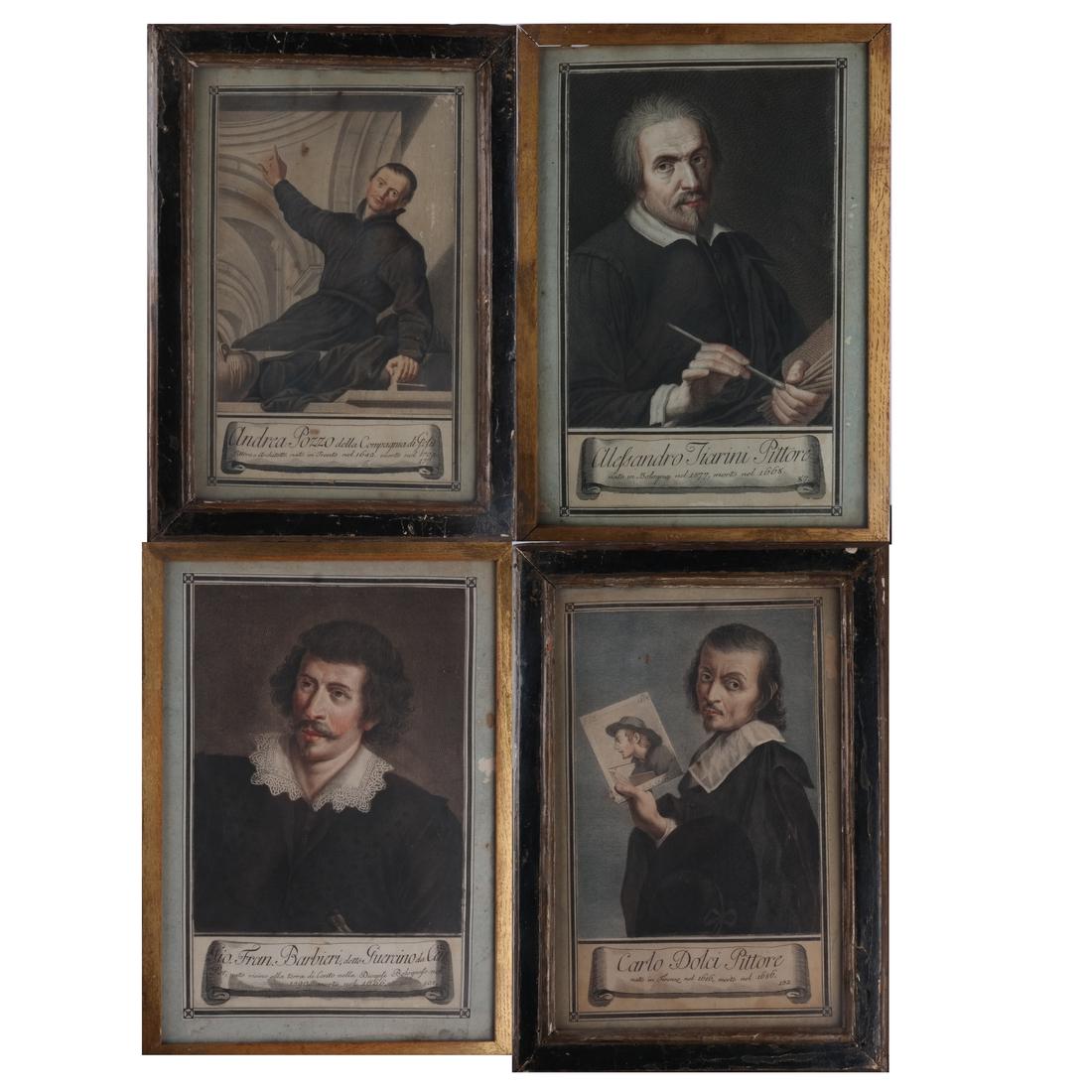 4 Italian Prints: Portraits of Men (1 of 7)