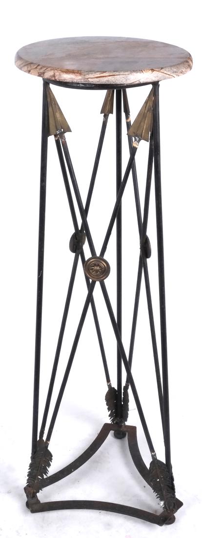 Classical Iron Arrow-Form Fern Stand (1 of 4)