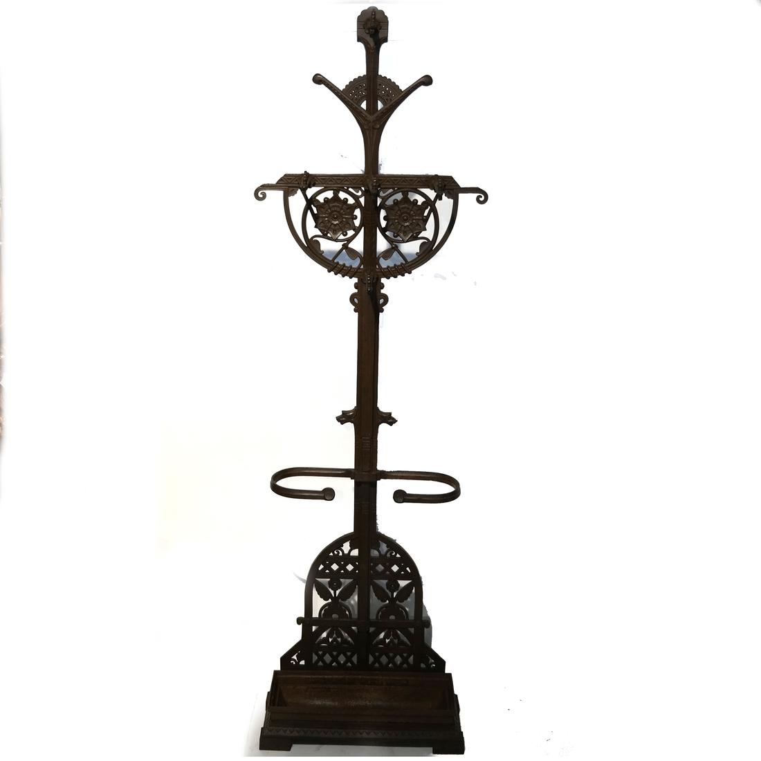Christopher Dresser Cast Iron Hall Tree (1 of 8)