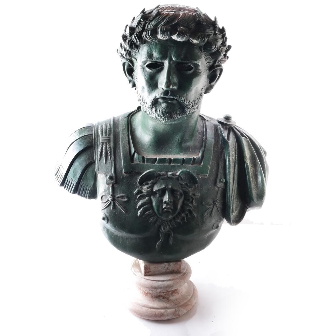 Roman Bust of Hadrian 20th Century (1 of 6)