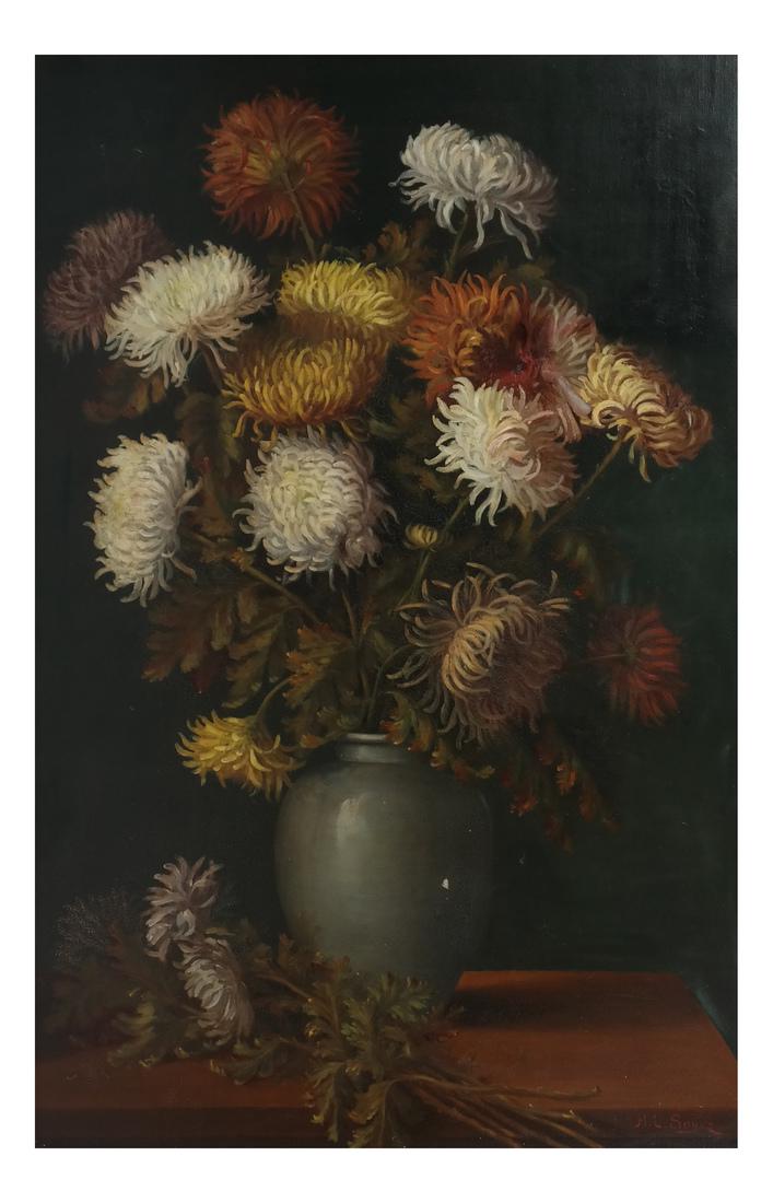 H.L. Soyez - Floral Still Life - O/C (1 of 6)