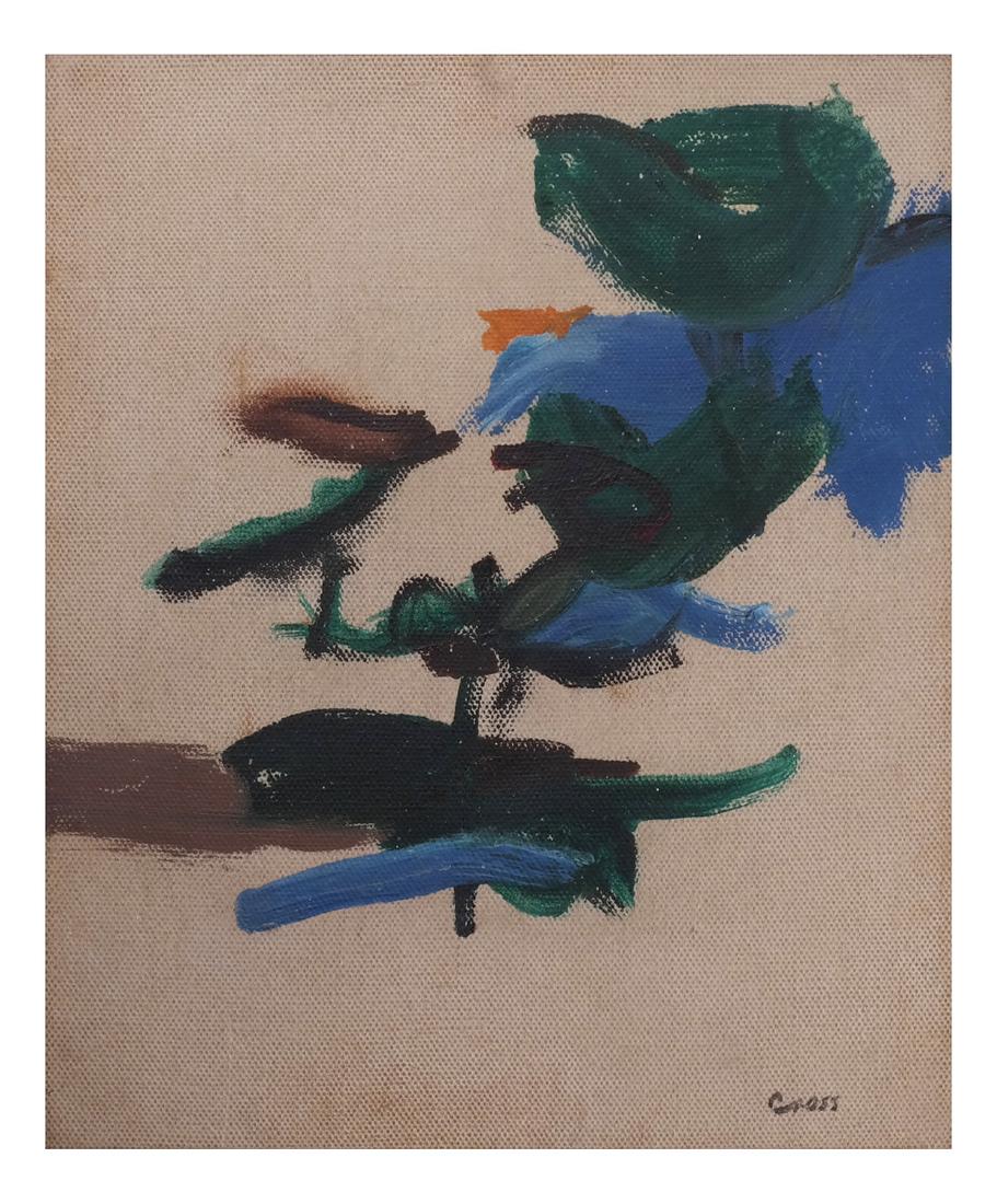 Gross: Abstract Oil on Canvas, 1962 (1 of 5)