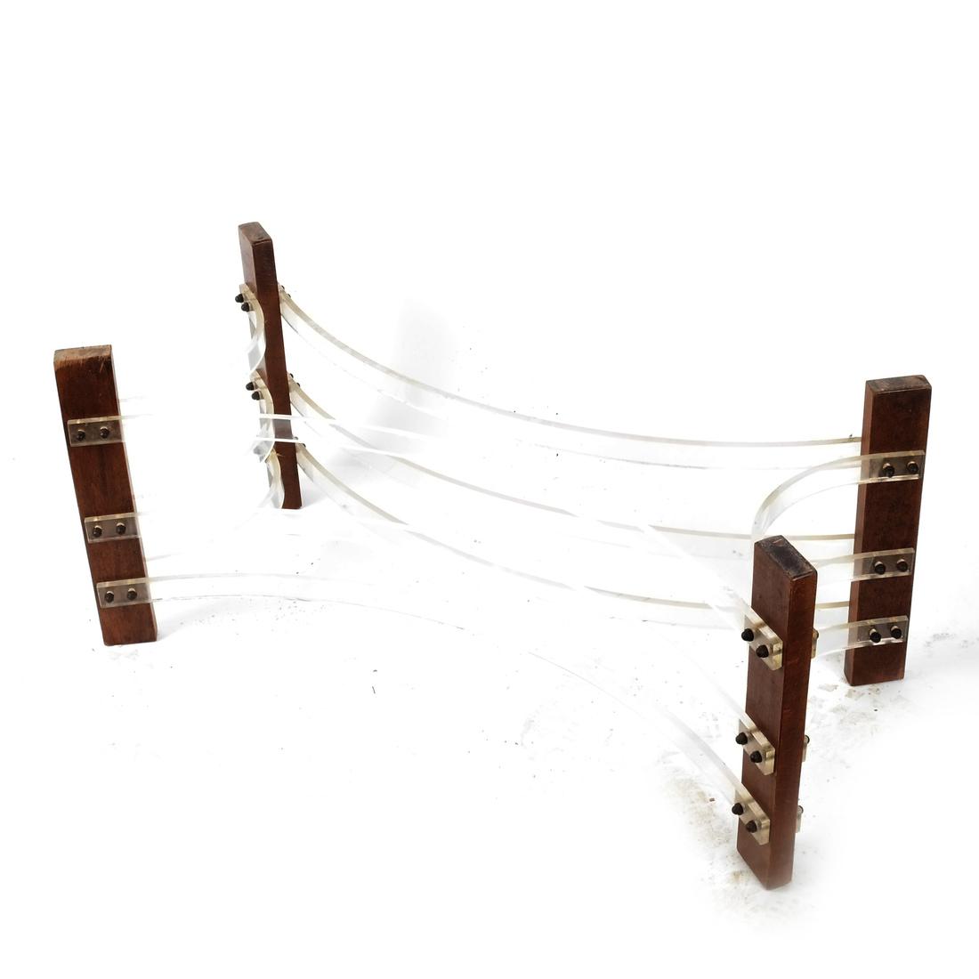 Abstract Sculpture: Wood and Plexiglas (1 of 4)