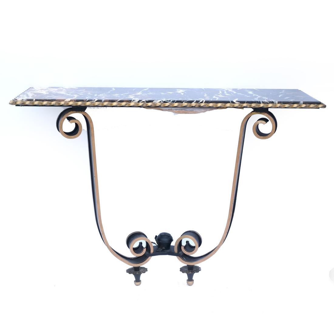 20th Century Modern Two-Tone Wall Console (1 of 5)