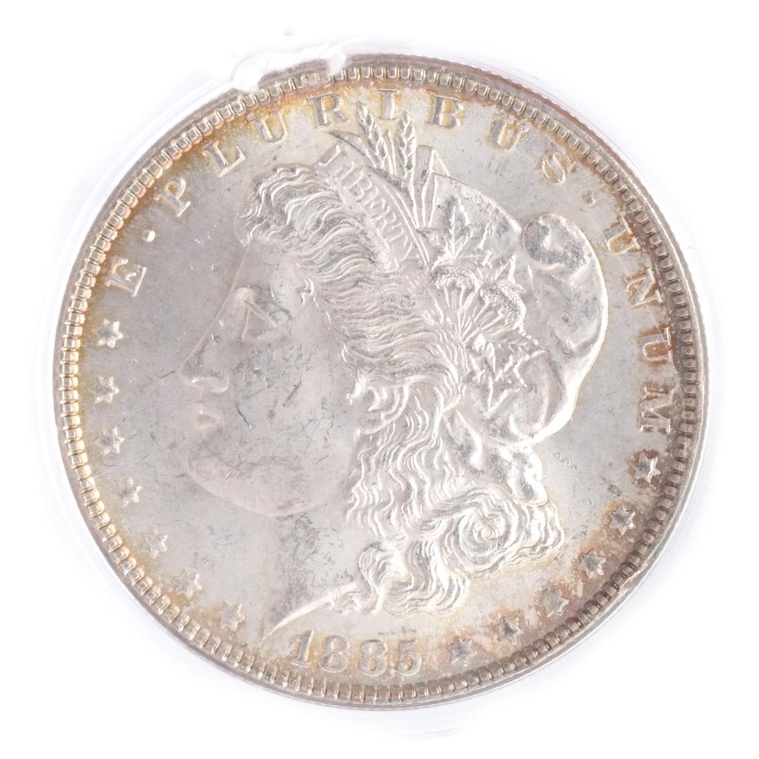 1885 Morgan Dollar, M.S. 64 (1 of 2)