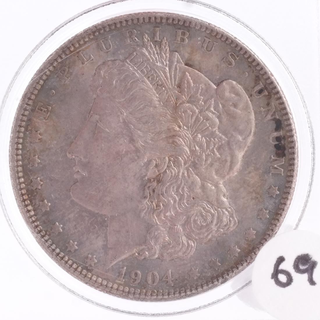 1904 Morgan Dollar, M.S. 63 (1 of 2)