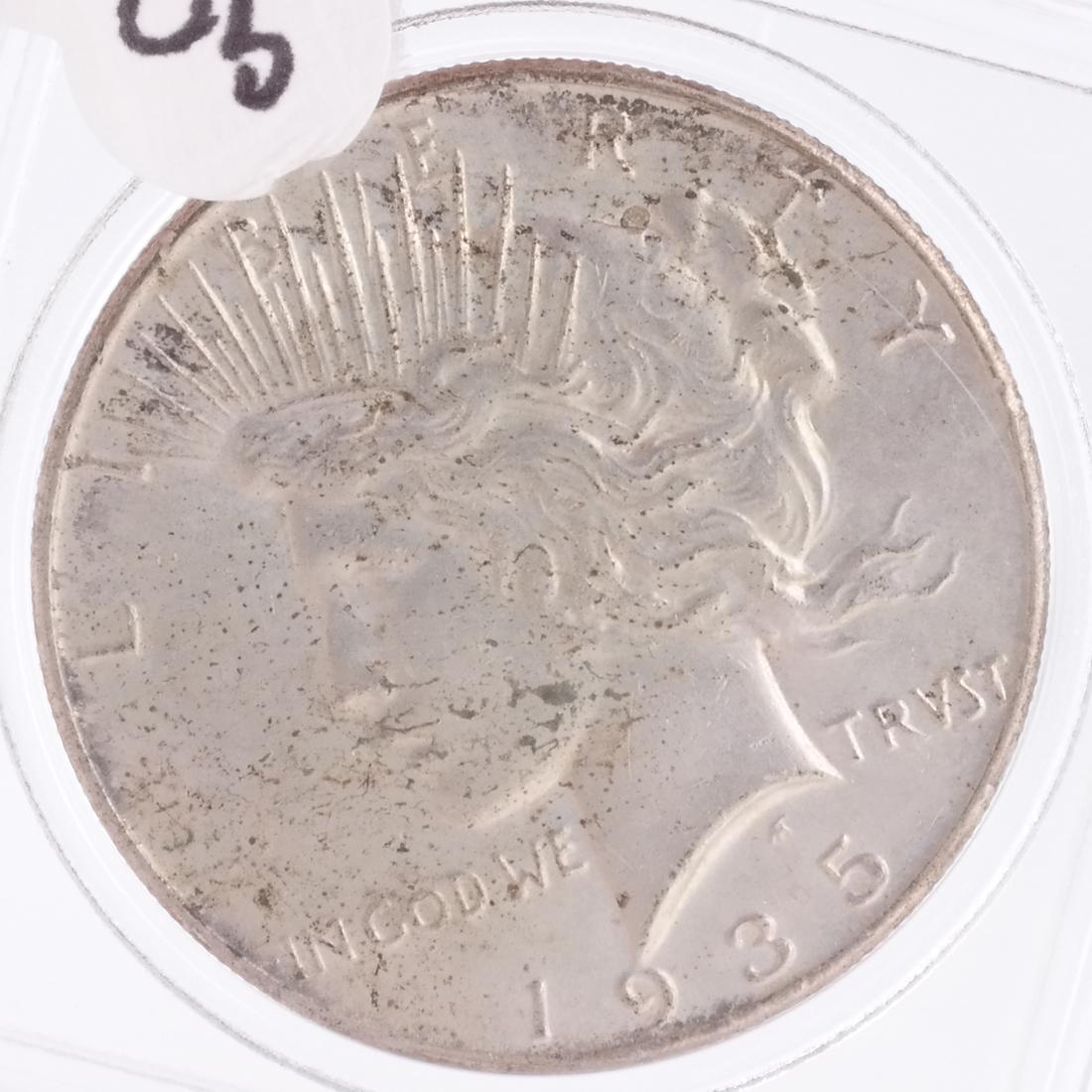 1935 Peace Dollar, A.U. (1 of 2)