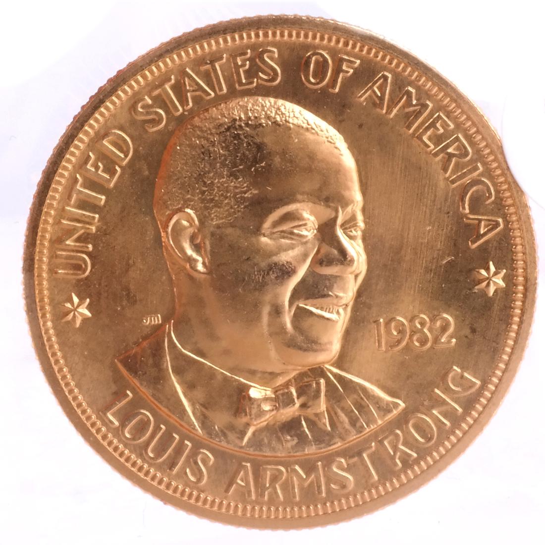 1982 Louis Armstrong Commemorative (1 of 2)