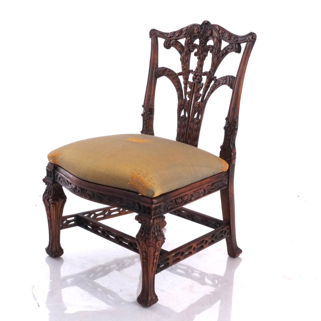 Miniature English Chippendale-Style Side Chair (1 of 6)