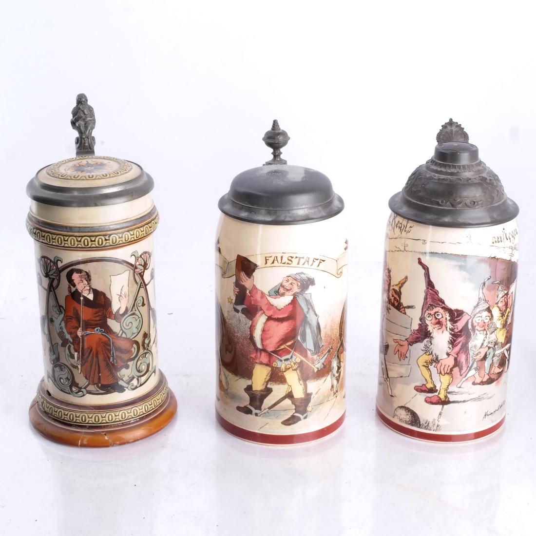 Mettlach and Villeroy & Boch Steins (1 of 6)