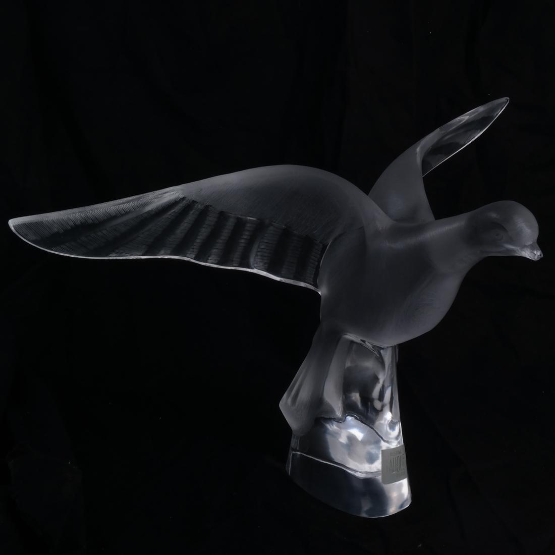 Lalique Crystal Dove Sculpture (1 of 5)