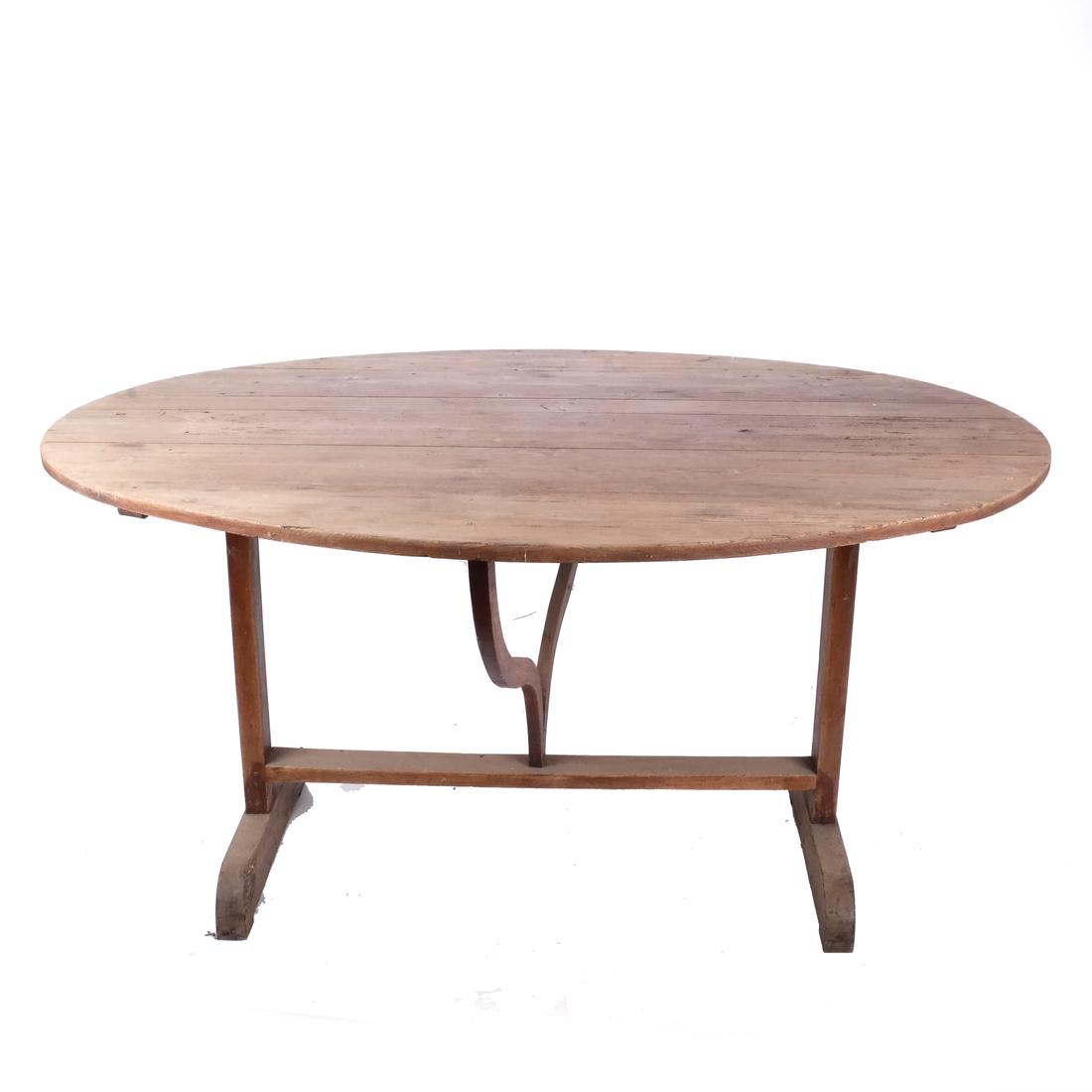 American Pine Breakfast Tilt-Top Table (1 of 7)