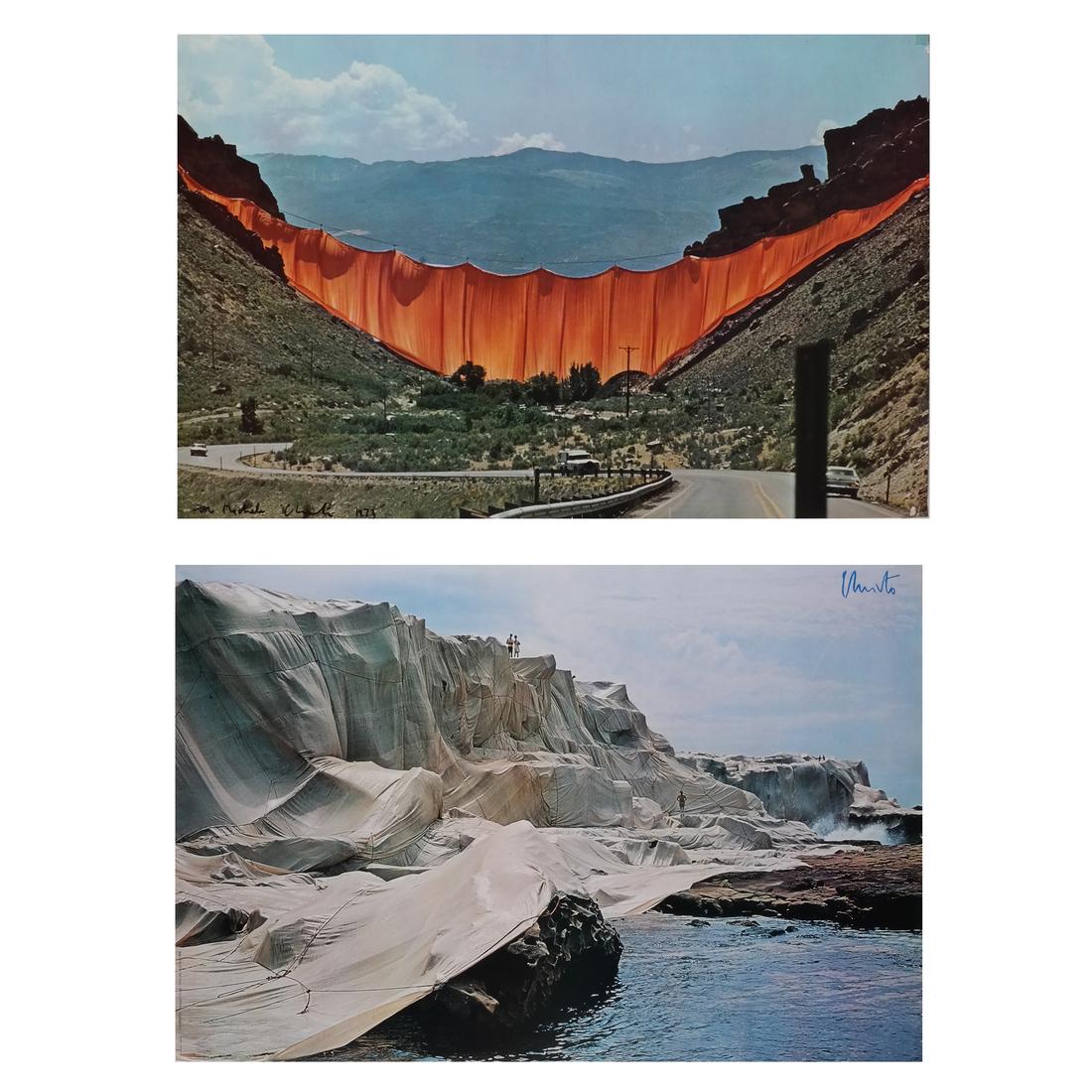 Christo: "Valley Curtain"  "Little Bay, Australia" (2) (1 of 8)