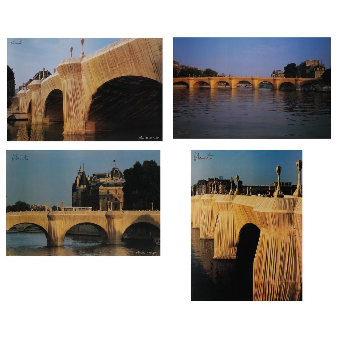 Christo: Wrapped Pont Neuf Four Images of the Pont Neuf (1 of 10)