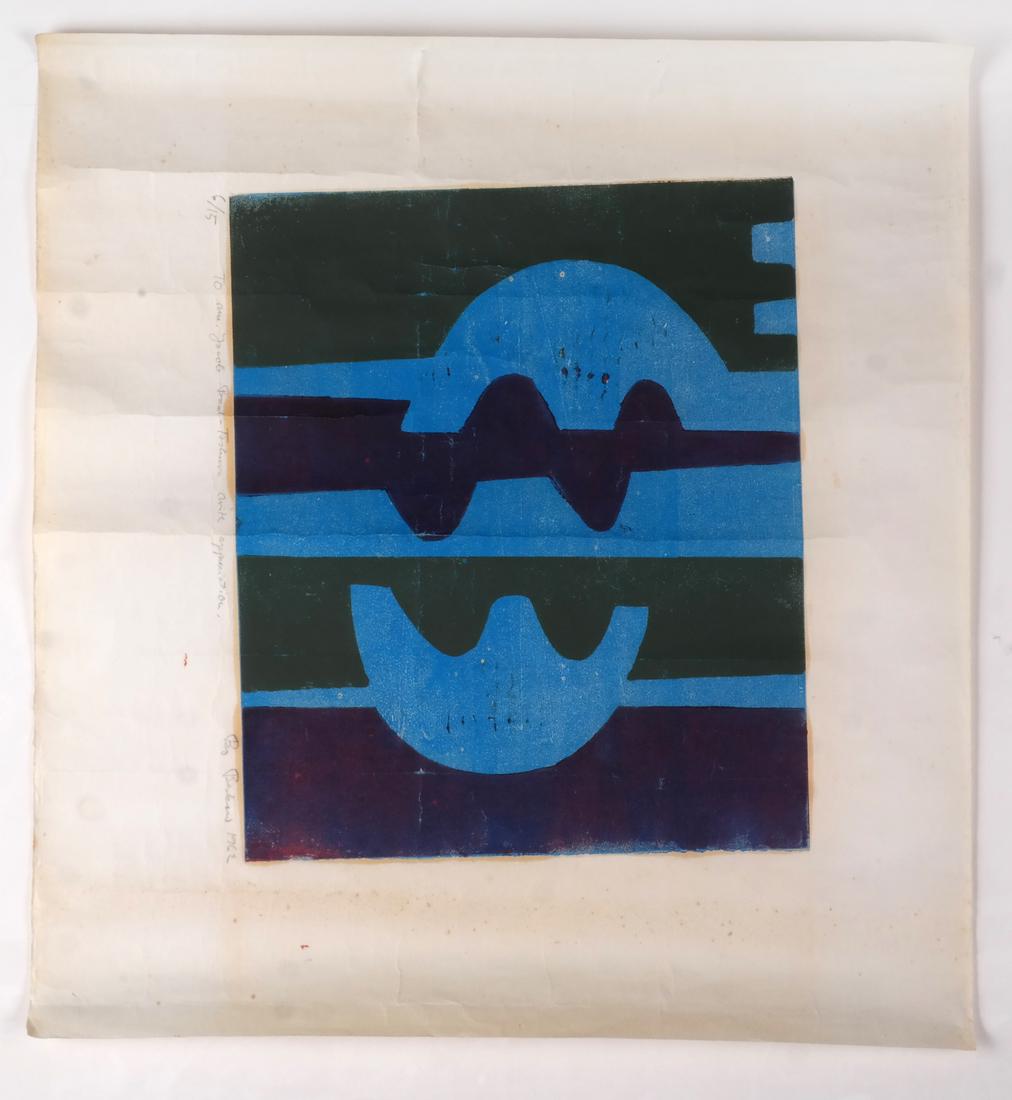 Bo Berkow (?): Abstract Geometric Forms (1 of 5)