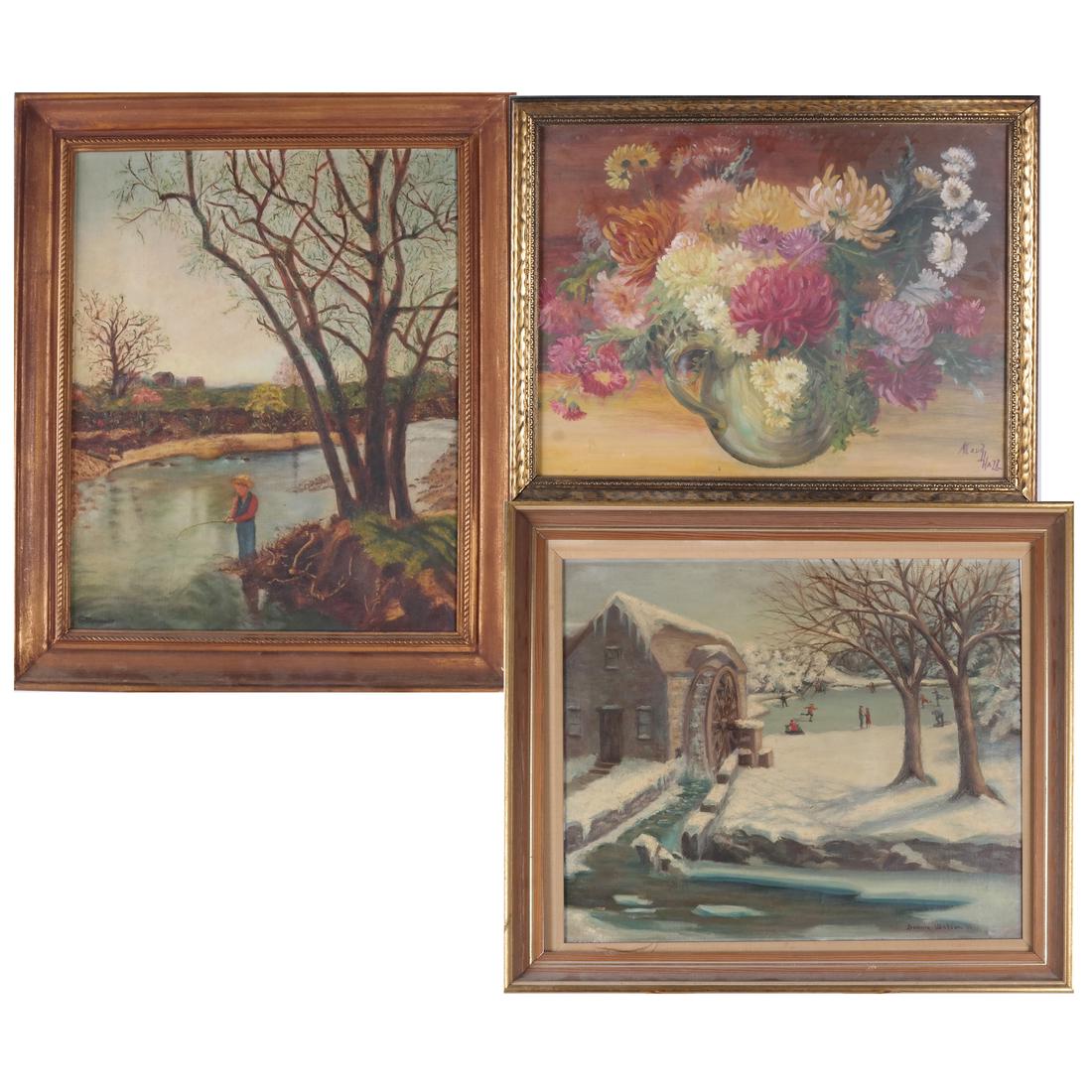 Three Art Works, Paintings (1 of 8)