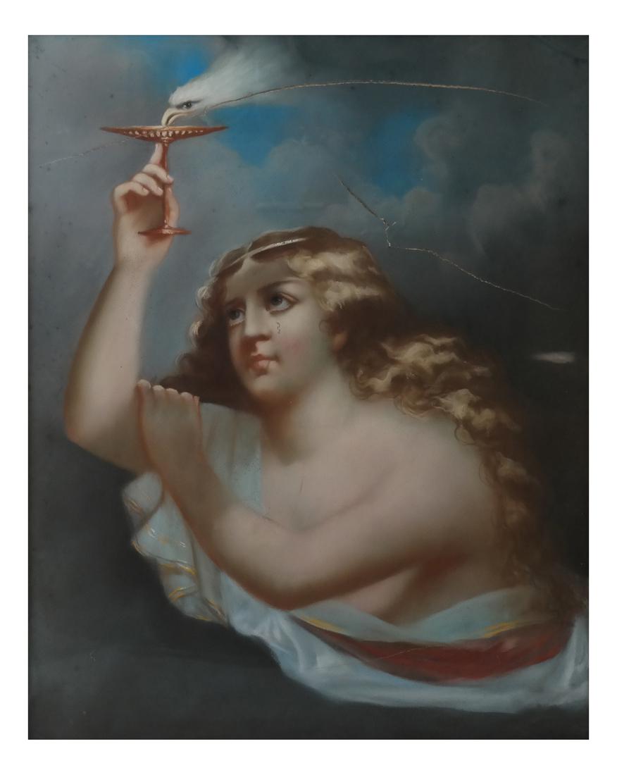 Classical Female Portrait, Oil on Canvas (1 of 7)