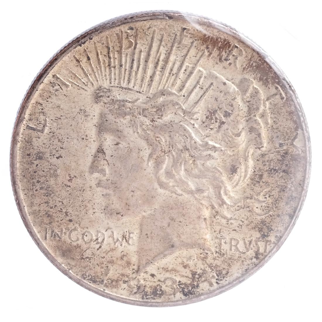 1934 D PEACE DOLLAR MS 62 (1 of 7)