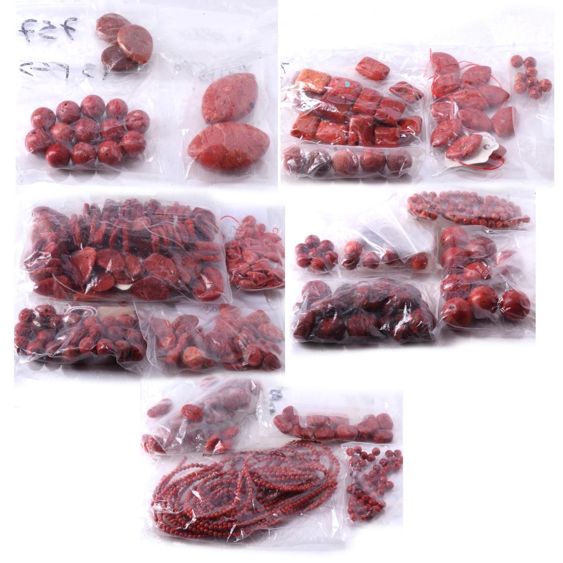 Large Bag of Coral, Assorted Sizes (1 of 6)