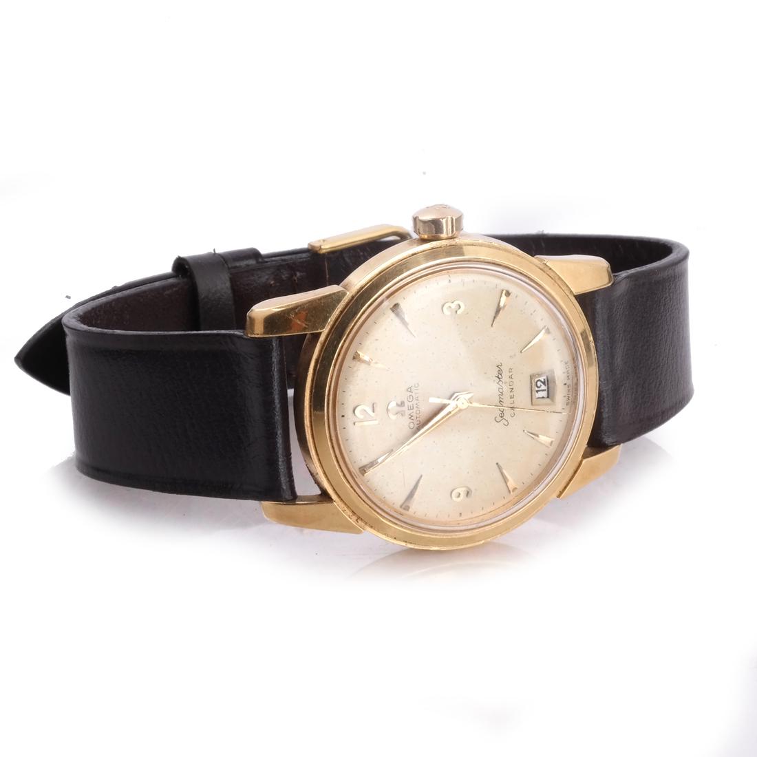 18k Omega Seamaster Watch (1 of 4)