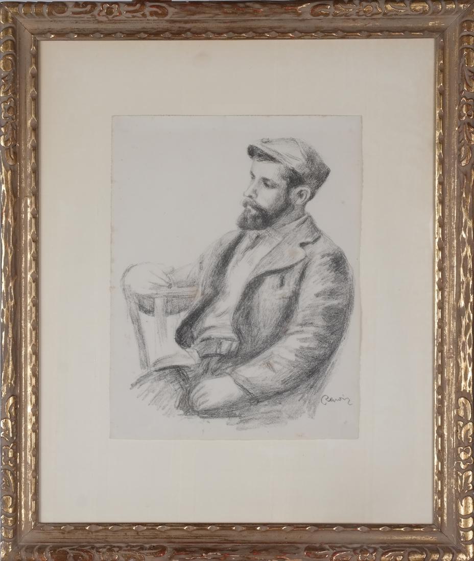Renoir: Portrait of Valtat - Lithograph (1 of 5)