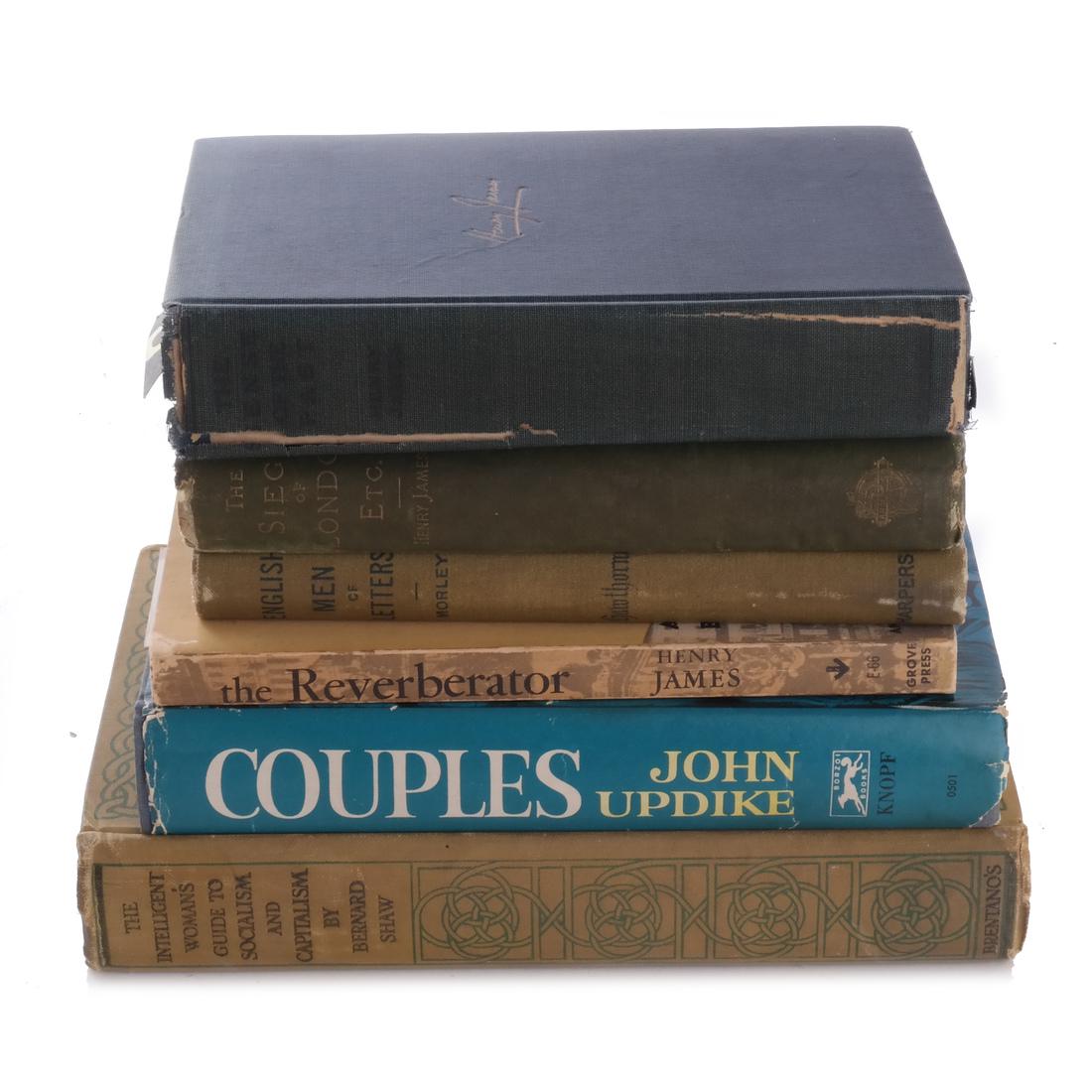 6 Books: G.B. Shaw, Updike, H. James (1 of 10)