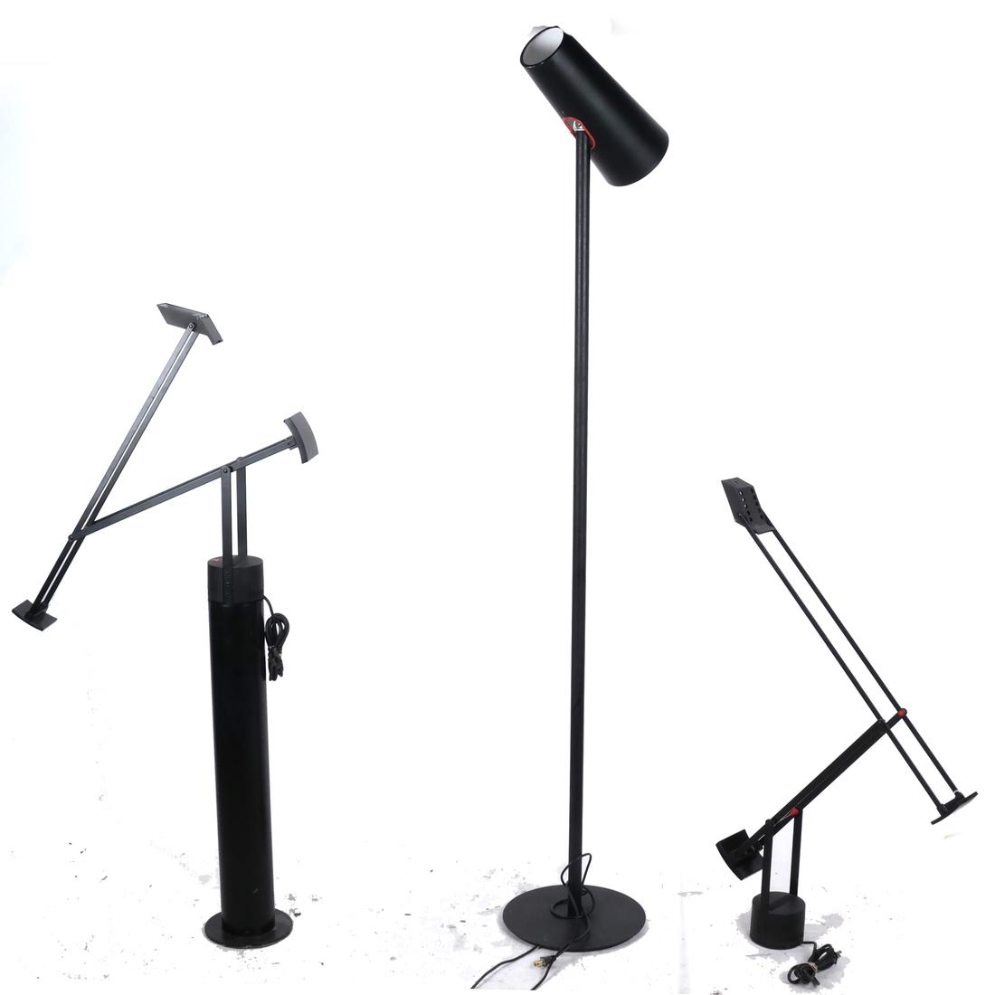 Tizio: 2 Floor Lamps and a Desk Lamp (1 of 7)