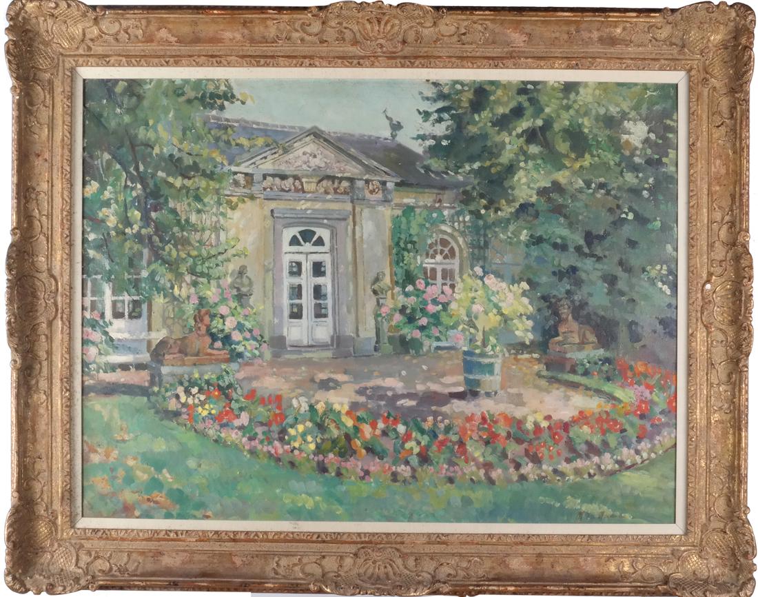 Contemporary Cottage Scene, O/C (1 of 9)