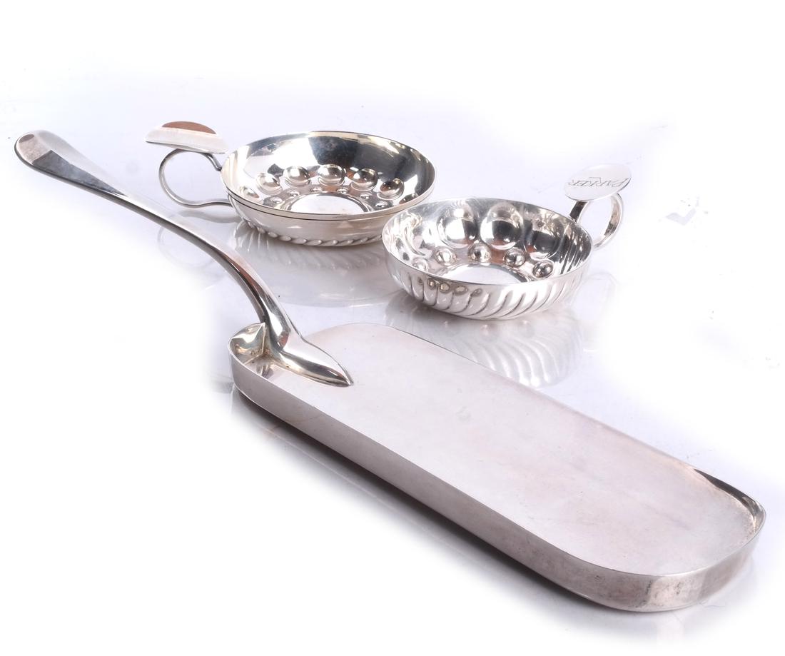 English .925 Crumb Knife, 2 Ashtrays (1 of 5)