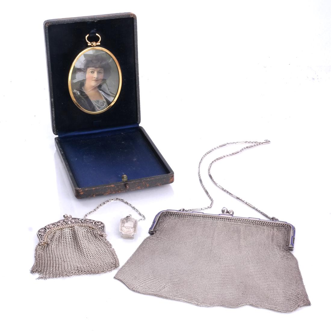 .925 Sterling Silver Purses, Frame (1 of 5)