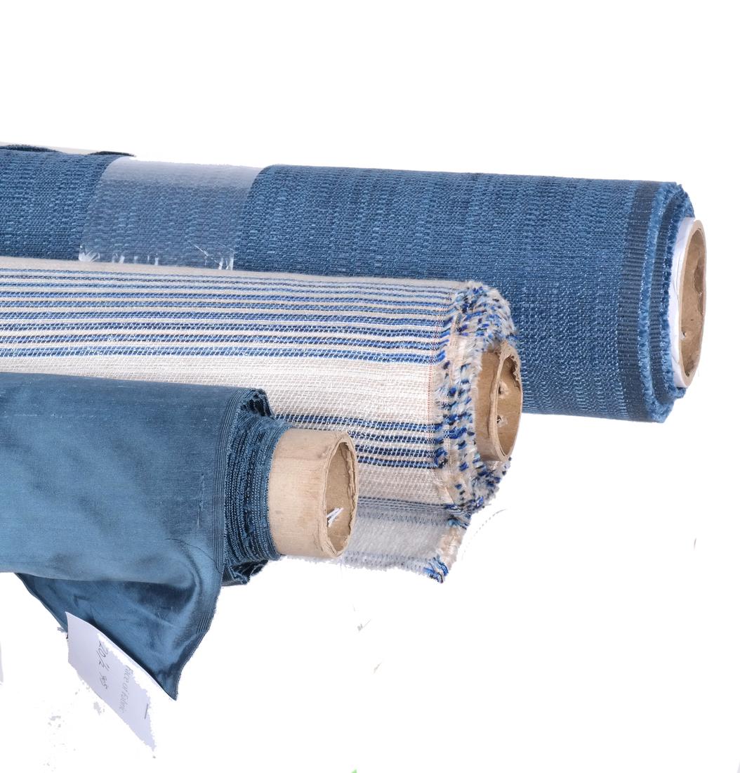 Blue Fabric Lots: Scalamandre, Donghia, Schumacher (1 of 4)