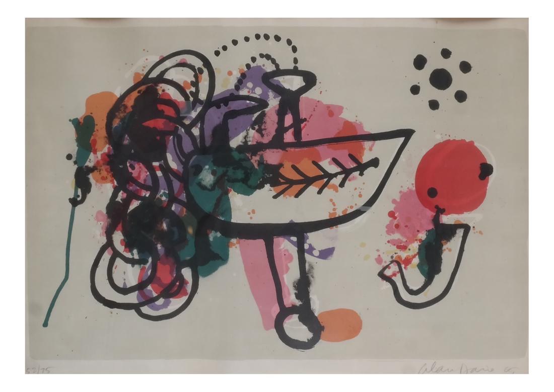 Alan Davie: Calder-Style Lithograph (1 of 6)