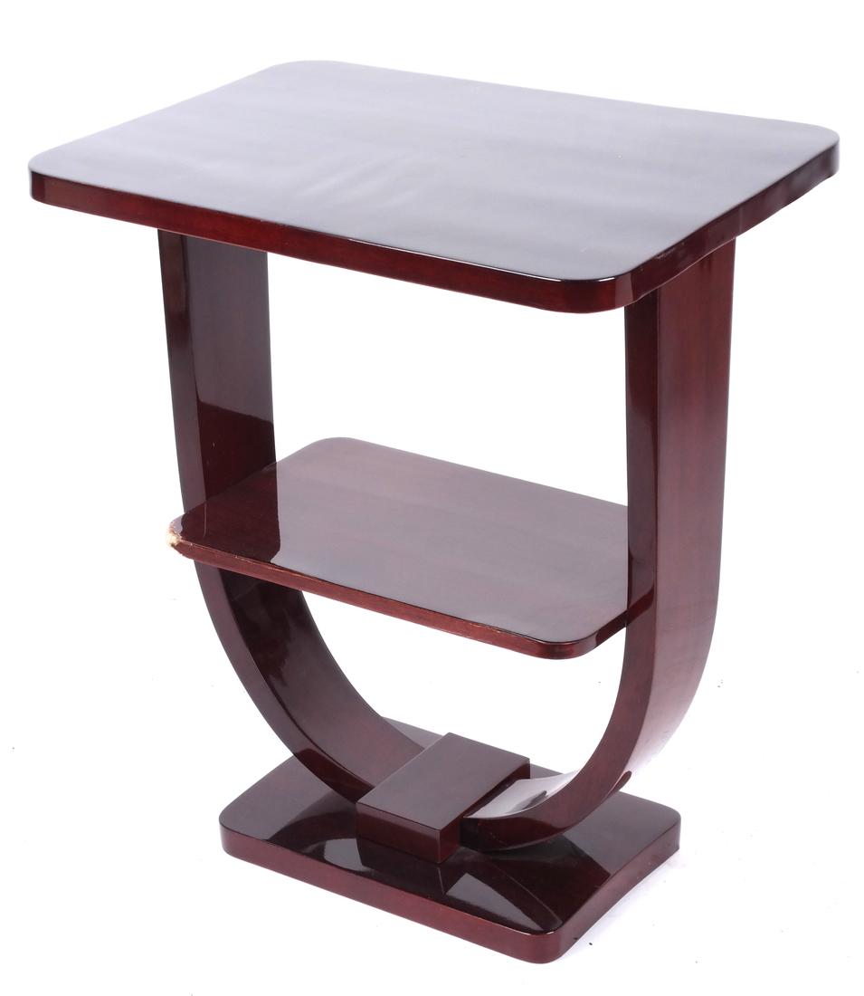 French Art Moderne 2-Tier Table (1 of 6)