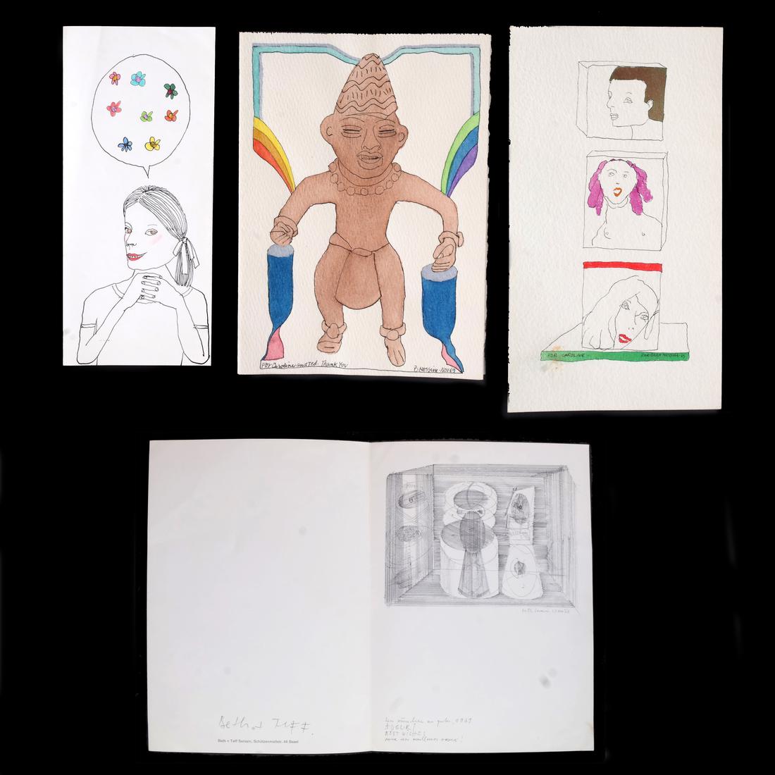 Barbara Nessim: 4 Pen & Ink Works (1 of 9)