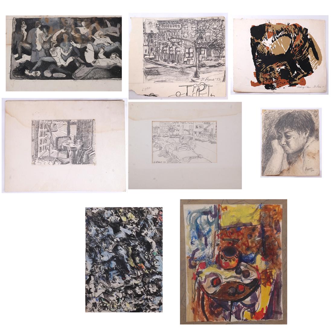 Gordon Price: Lot Drawings, W/C, Etc. (1 of 9)