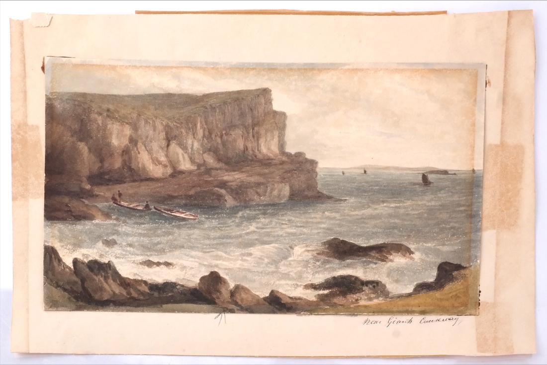 Irish School: Near Giant's Causeway, W/C (1 of 5)