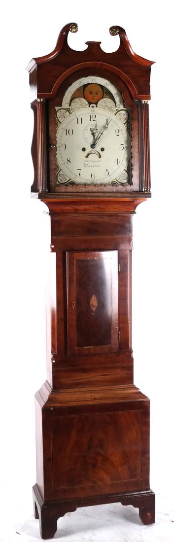 Antique English Grandfather Clock (1 of 10)