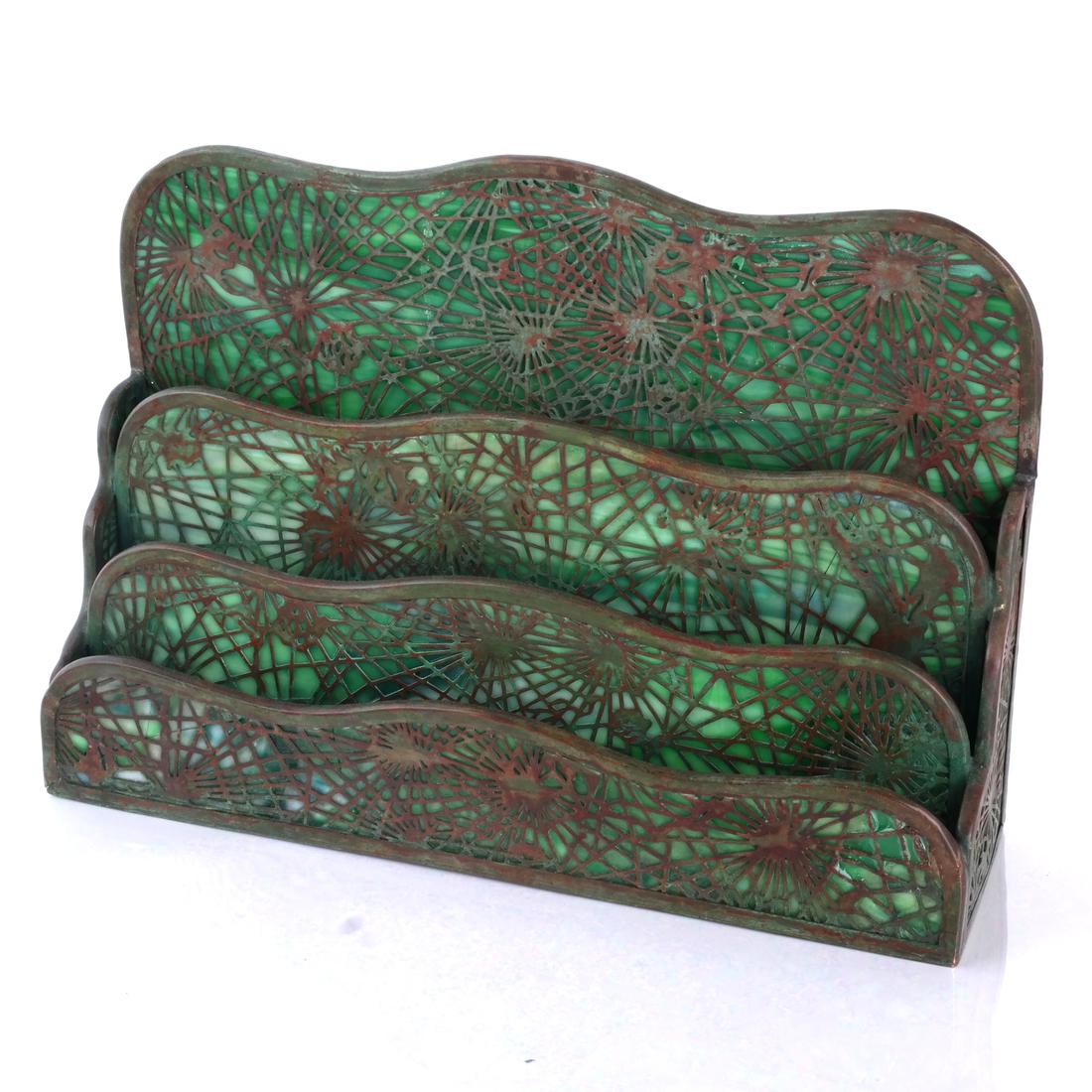 Tiffany Studios, NY Letter Rack, #1007 (1 of 7)