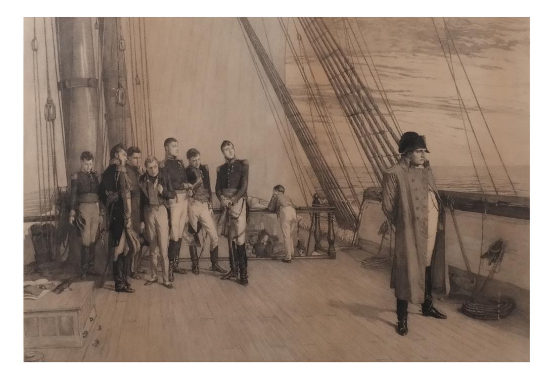 Napoleon Print, Sailing Scene (1 of 8)