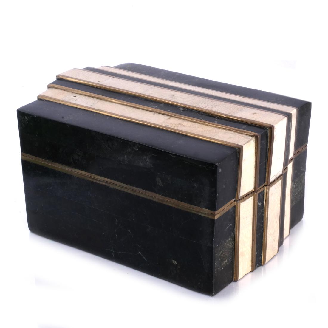 Two-Tone Marble Hinged Box (1 of 5)
