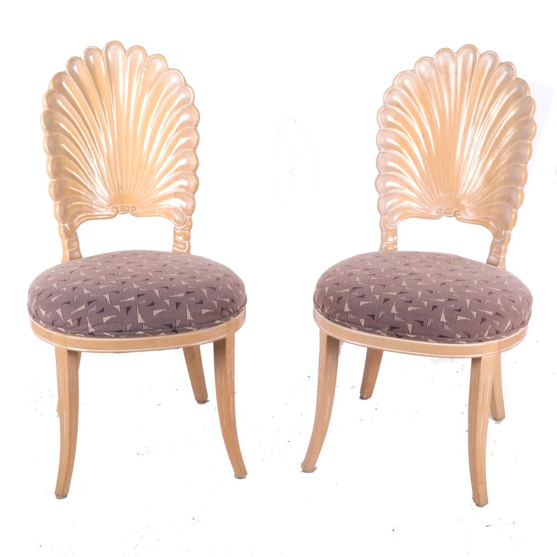 Six Shell Design Side Chairs by Lambert (1 of 6)